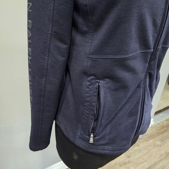 🐢 Ralph Lauren Mock Neck Jacket Size M - Picture 15 of 16